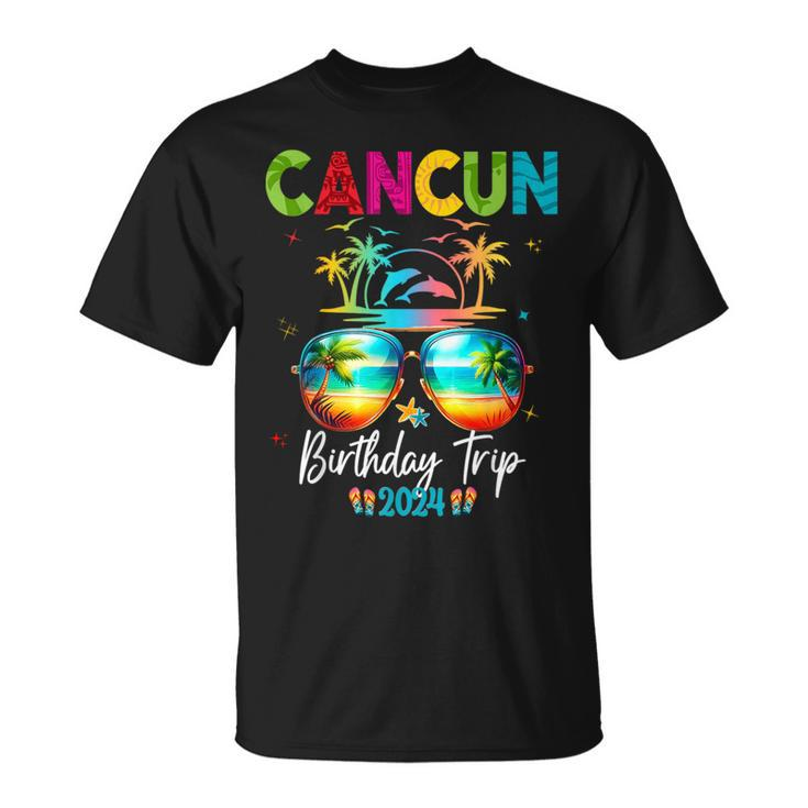 Mexico Cancun Vacation Group 2024 T-Shirt