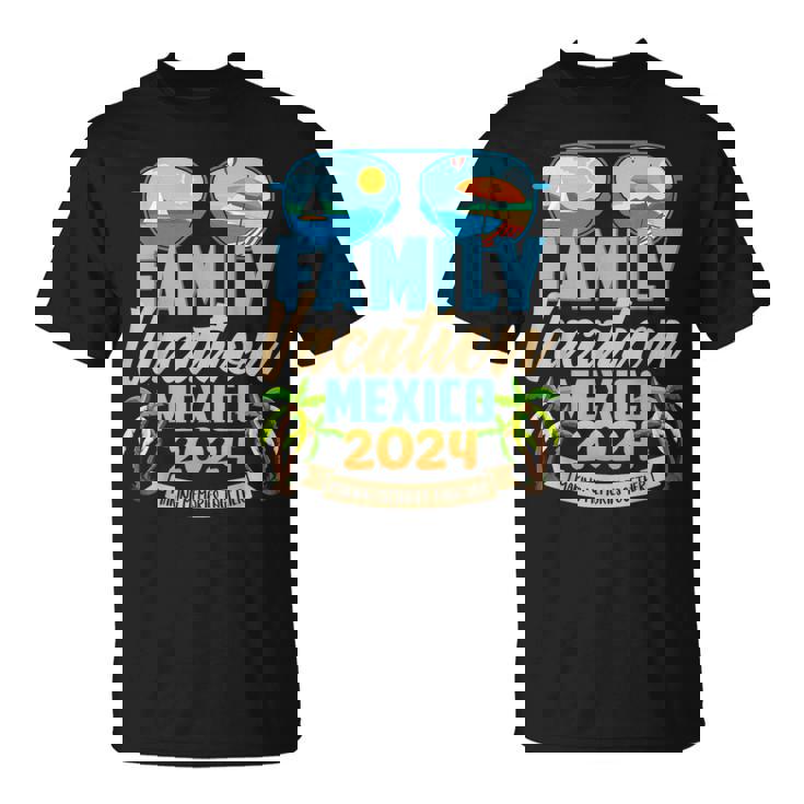 Mexico Family Vacation 2024 Cute Reunion Cousin Crew Match T-Shirt