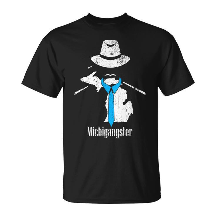 Michigan Great Lakes Lover Summer Michigangster T-Shirt