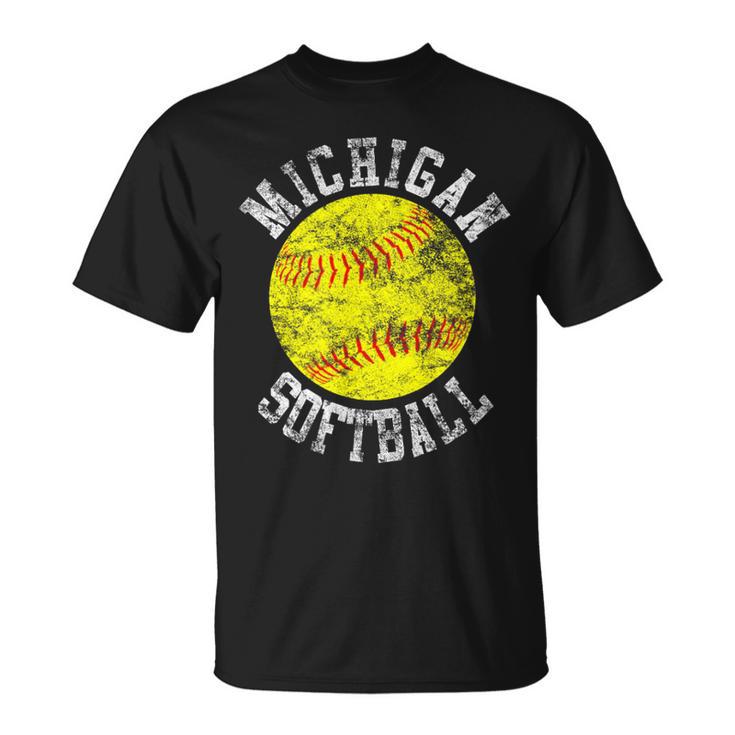 Michigan Softball T-Shirt