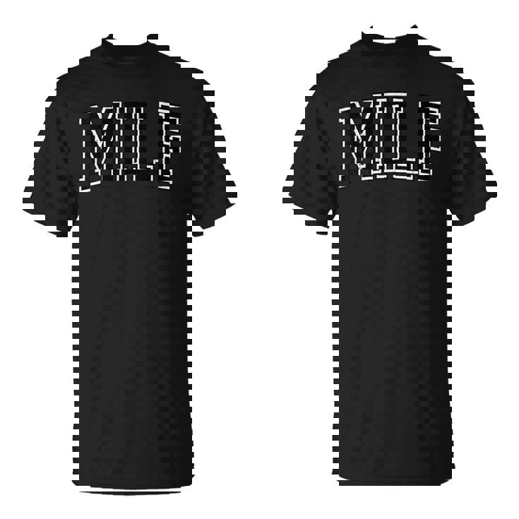 Milfarsity Atlético Estilo Deportes Madre Camiseta unisex