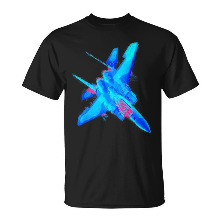Military's Jet Fighters Aircraft Plane F22 Raptor T-Shirt