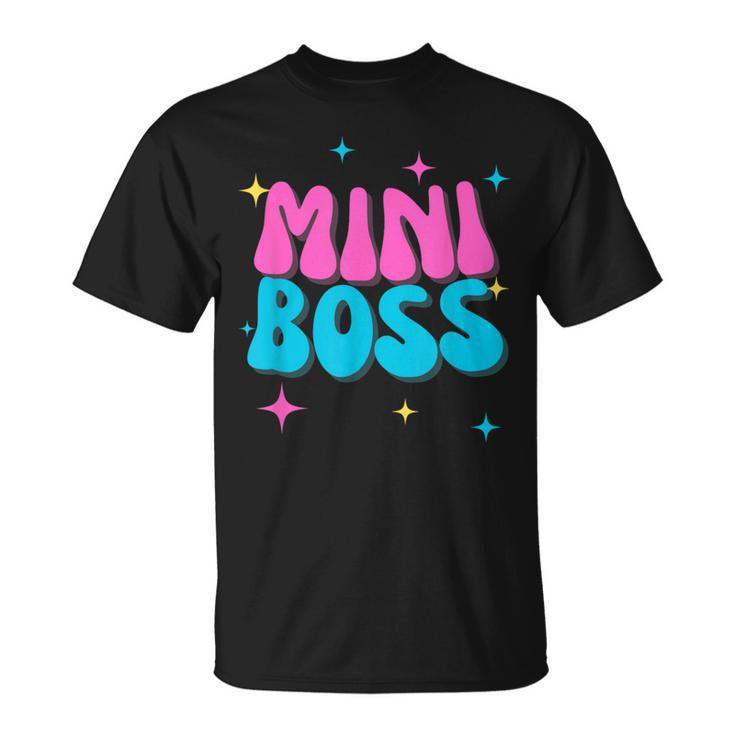 Mini Boss For Girls T-Shirt