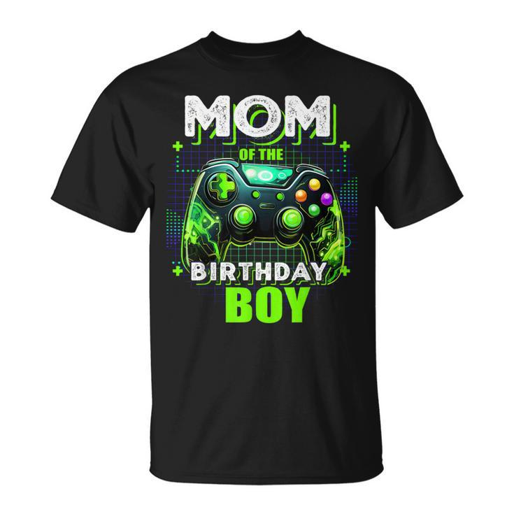 Mom Of The Birthday Boy Matching Video Game Birthday Party T-Shirt