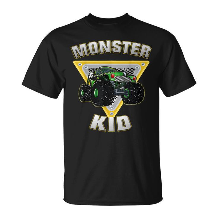 Monster Truck Kid Monster Truck Are My Jam Truck Lovers T-Shirt