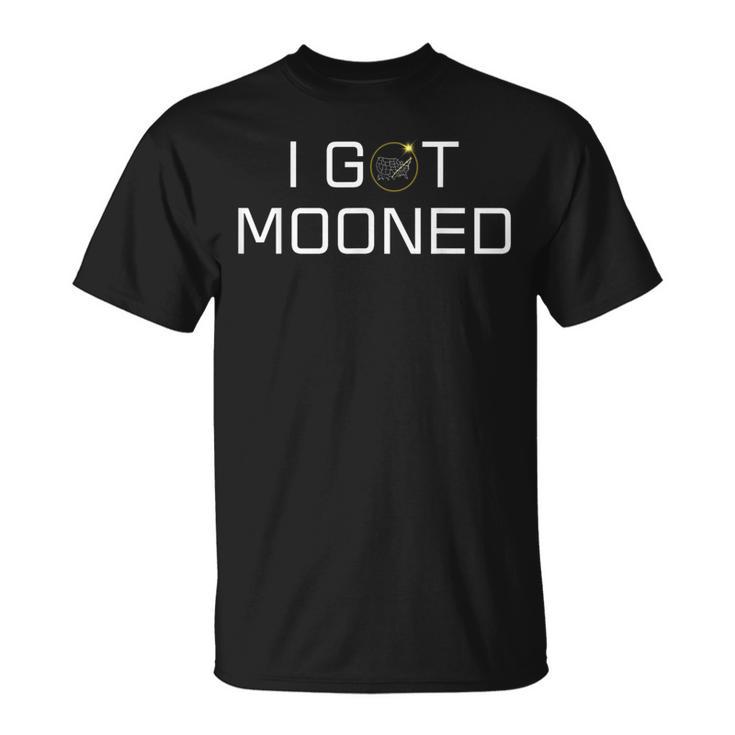 I Got Mooned 2024 Total Solar Eclipse Totality T-Shirt