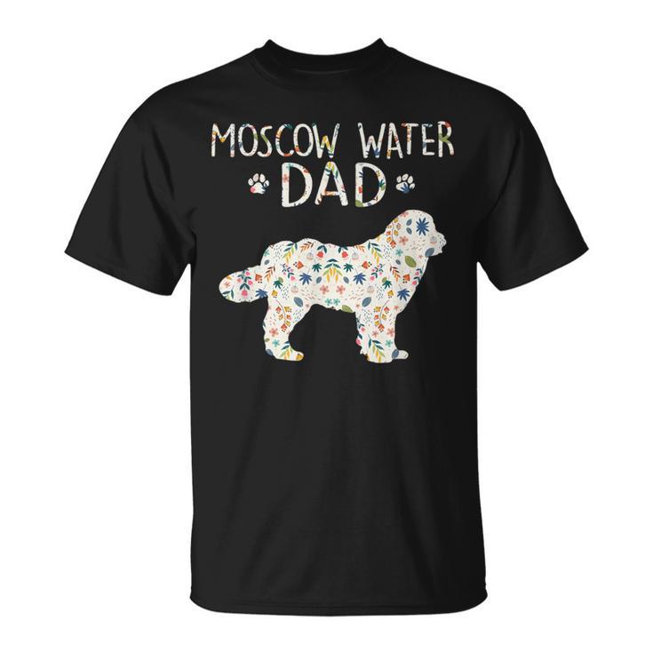 Moscow Water Dad Floral Dog Lover T-Shirt