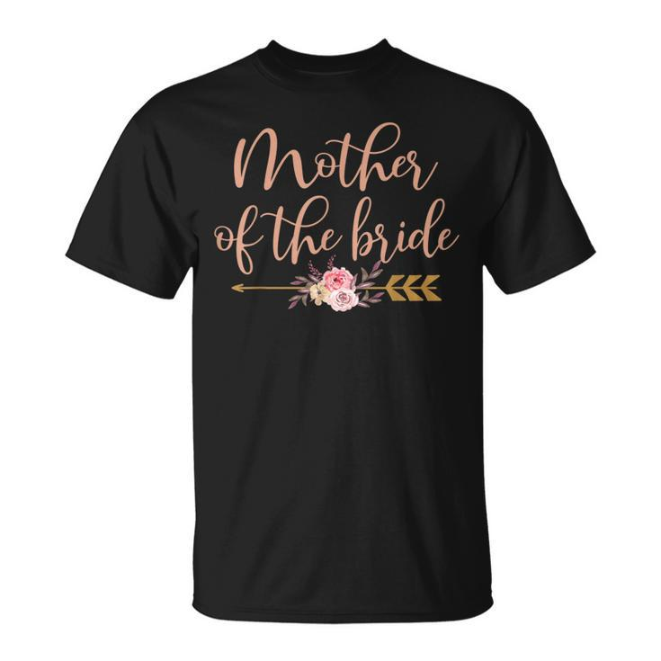 Mother Of The Bride Bridal Shower Wedding Party T-Shirt