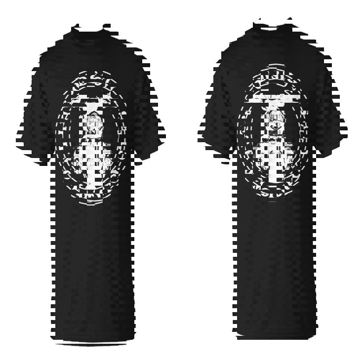Motocicleta Retro R Ninetista Frontal Con Letras Camiseta unisex