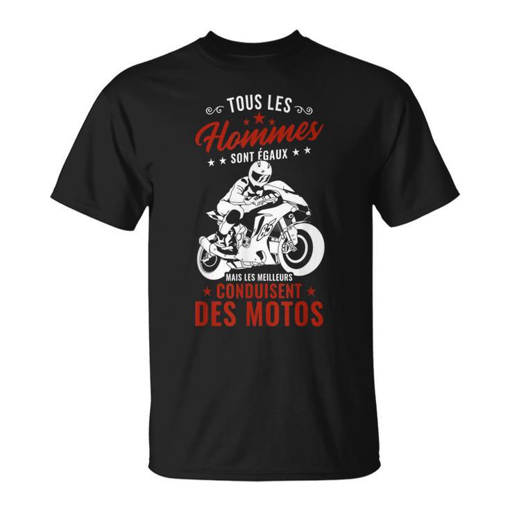 T-shirt Moto Humour - Message 'Je N'ai Pas Besoin De Thérapie, Juste D'aller Faire De La Moto' - Cadeau Motard, Coupe Classique - 5