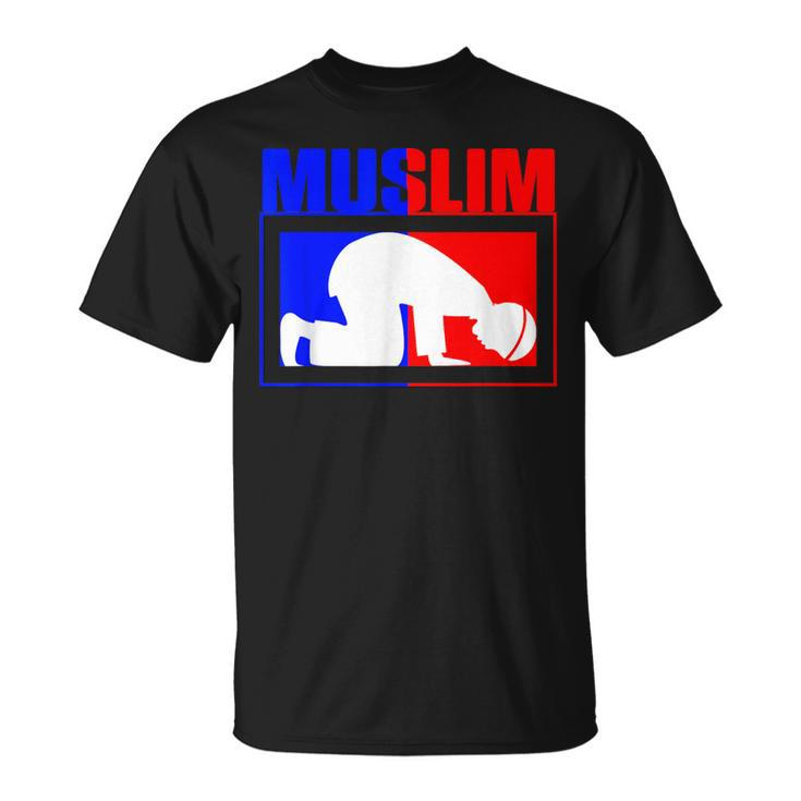Muslim Prayer Mat Islam Allah Religion Ramadan Faith T-Shirt