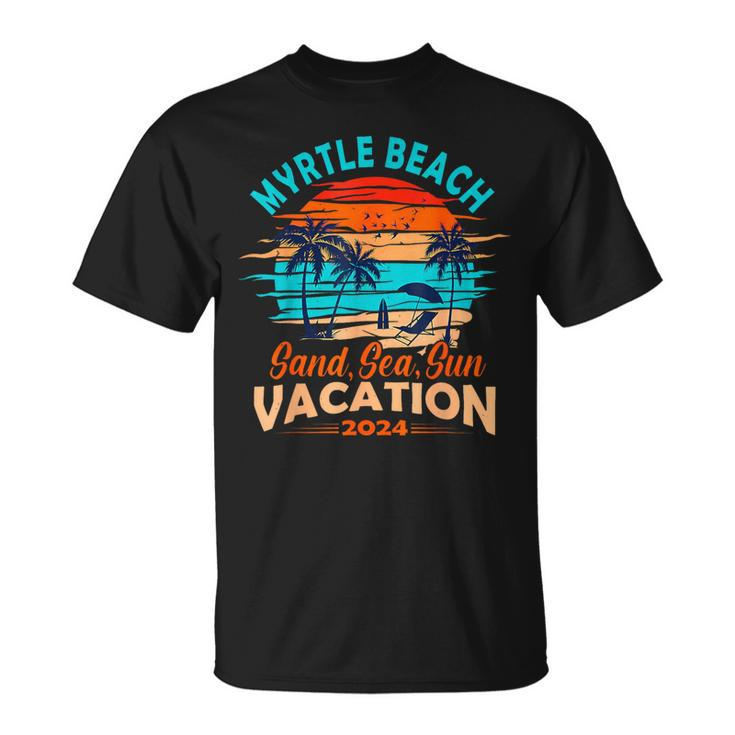 Myrtle Beach Vacation 2024 Matching Family Group T-Shirt