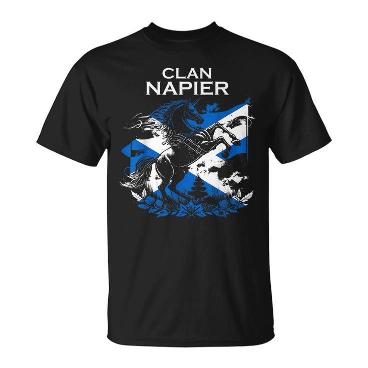 Napier Clan Family Last Name Scotland Scottish T-Shirt