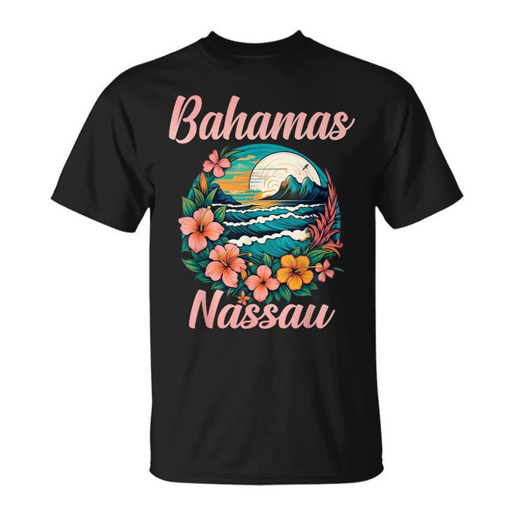Nassau Bahamas Vacation Proud Bahamas Bahamian Beach T-Shirt