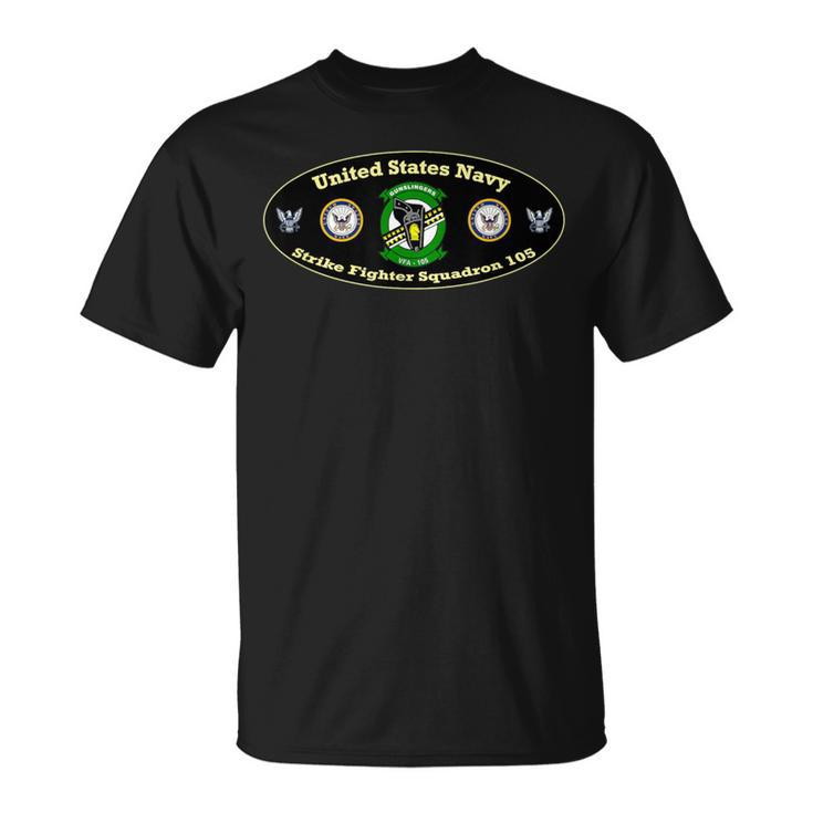Navy Strike Fighter Squadron 105 Vfa105 Logo Image T-Shirt
