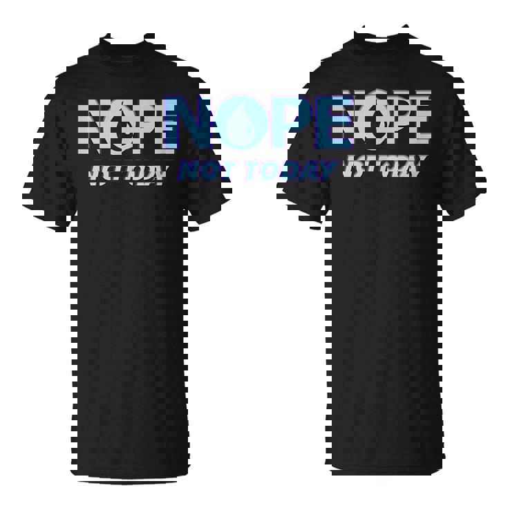 Nein Heute Nicht Magic Tcg Blue Mana T-Shirt