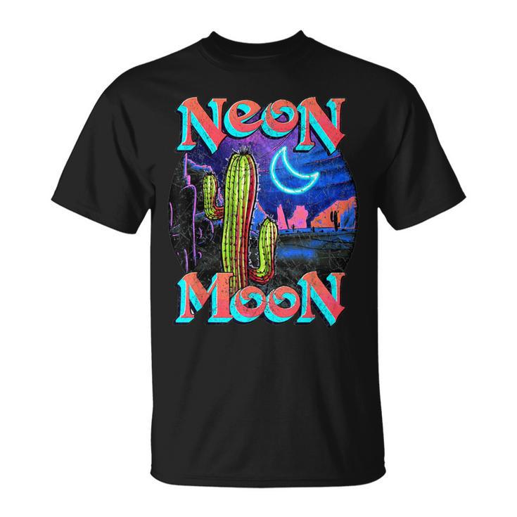 Neon Moon Retro Western T-Shirt