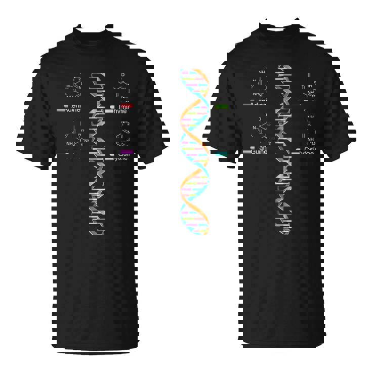 Nerd Adn Helix Genética Evolución Biología Ciencias Profesor Camiseta unisex
