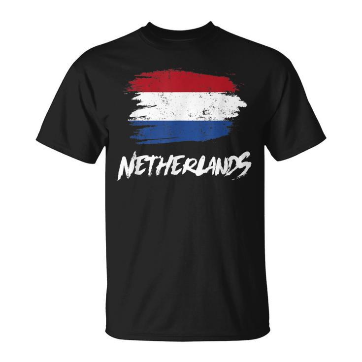 Netherlands Flag Netherlands Flag Holland Fan T-Shirt