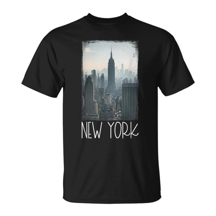 New York City Skyline Nyc New York City T-Shirt
