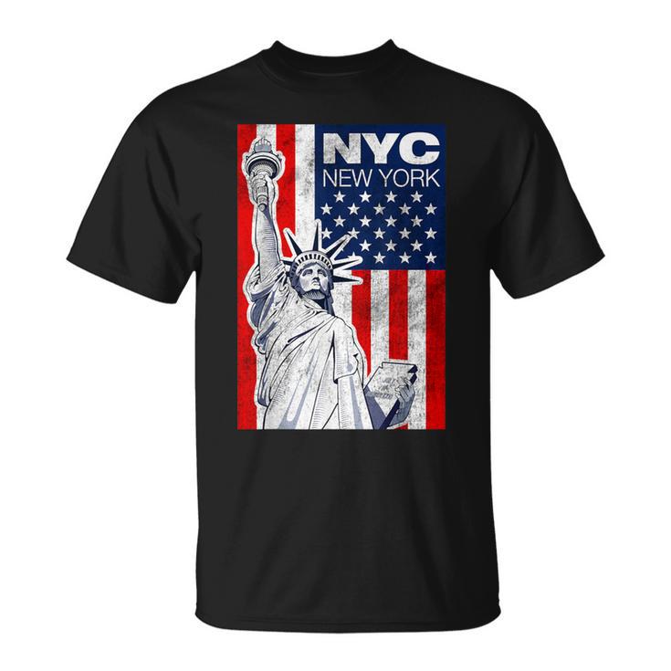 New York City Statue Of Liberty T Cool New York City T-Shirt