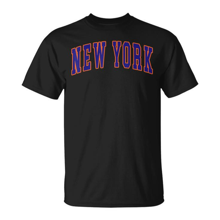 New York City Text T-Shirt