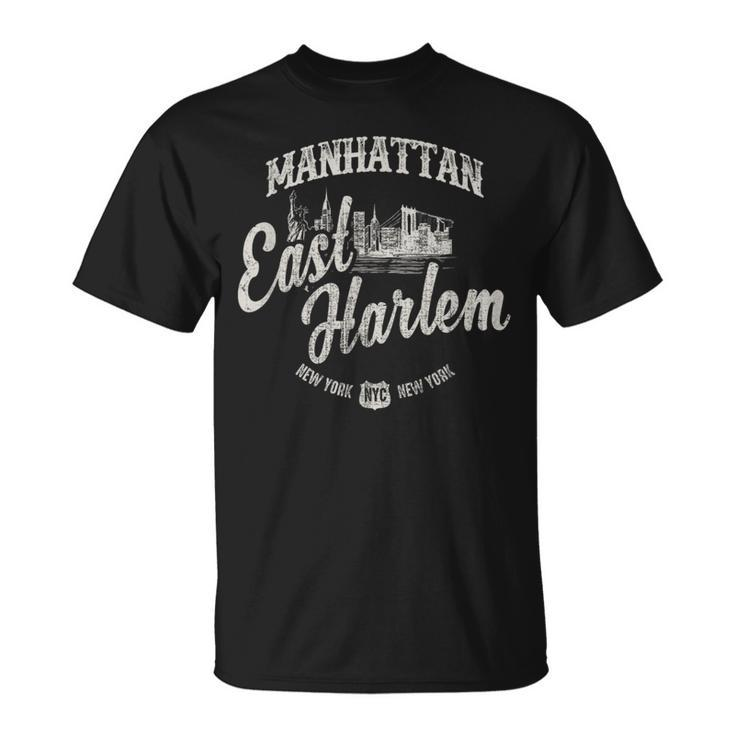 New York Manhattan East Harlem T-Shirt