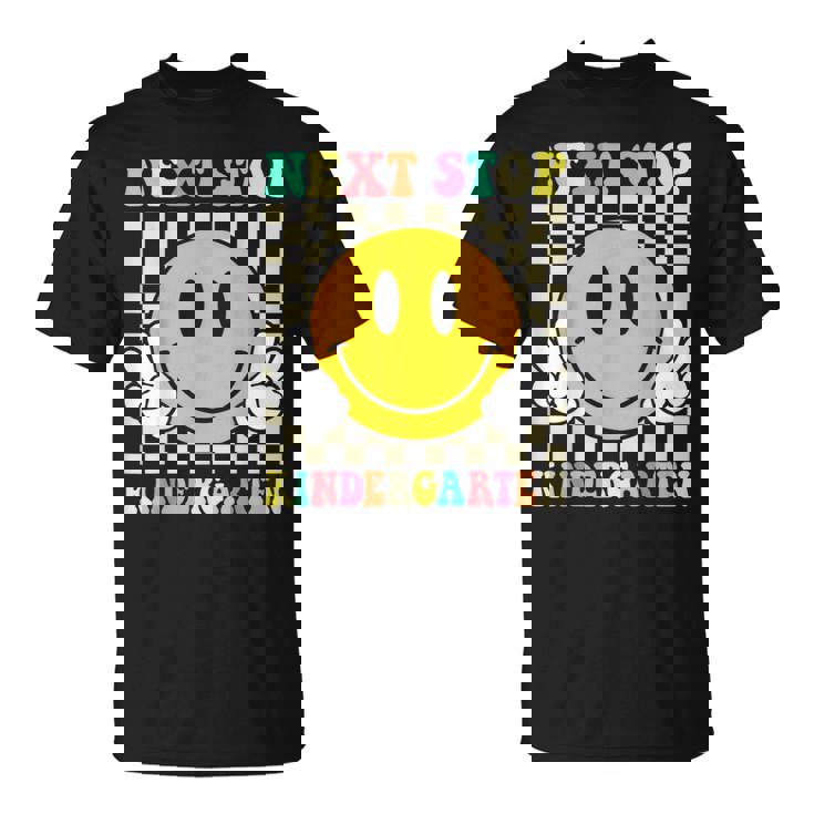 Next Stop Kindergarten Preschool Graduation Graduate 2024 T-Shirt