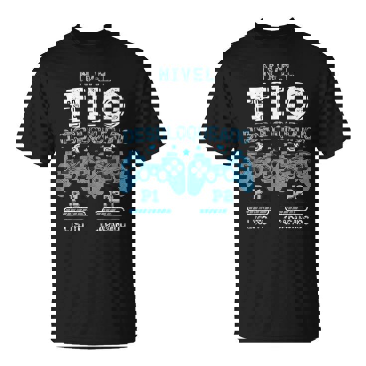 Nivel Tío Desbloqueado Anuncio Embarazadas Futuro Tío Camiseta unisex