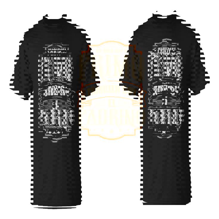 No Soy Solo El Primo Soy También El Padrino Camiseta unisex