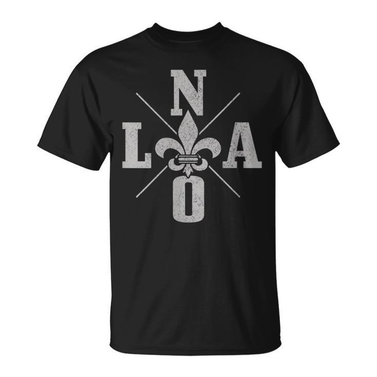 Nola New Orleans Vintage Pride T-Shirt