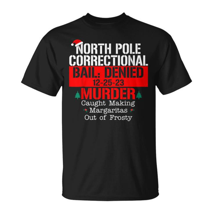 North Pole Correctional Bail Denied Murder Caught Making T-Shirt