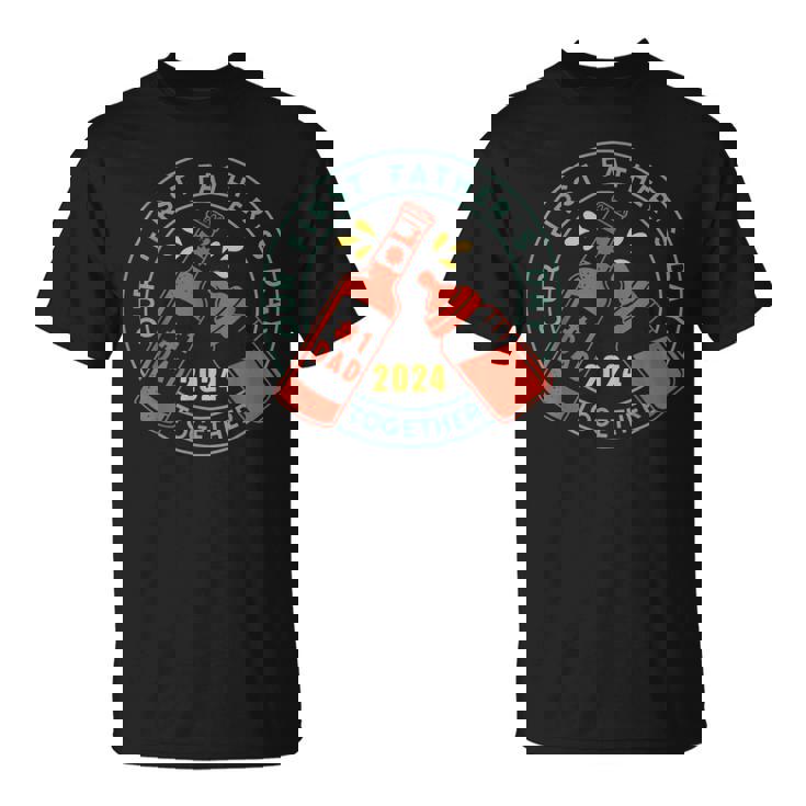 Notre Première Fête Des Pères 2024 Retrointage T-Shirt