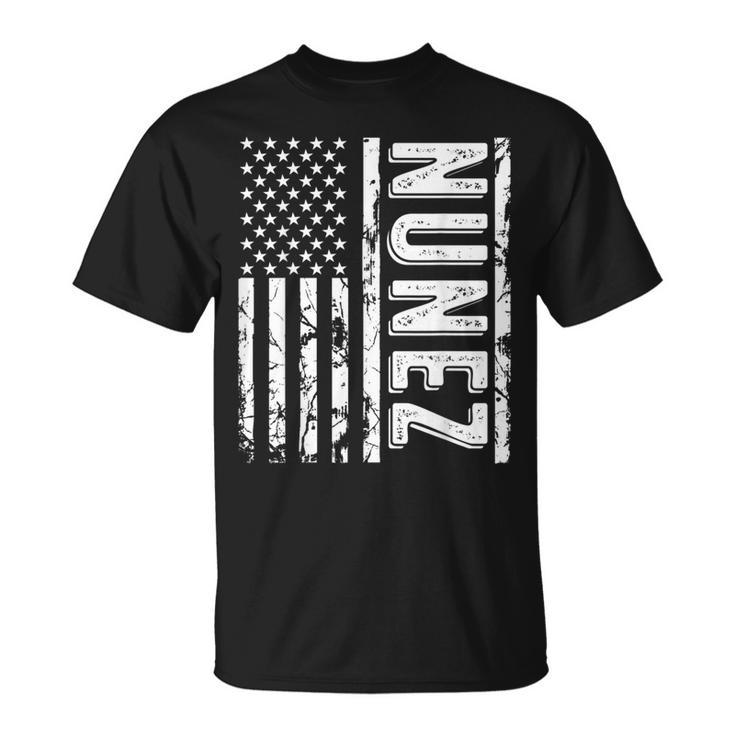 Nunez Last Name Surname Team Nunez Family Reunion T-Shirt