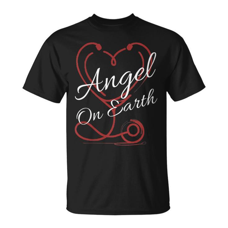 Nurse Cute Doctor er Angel On Earth Nurse T-Shirt