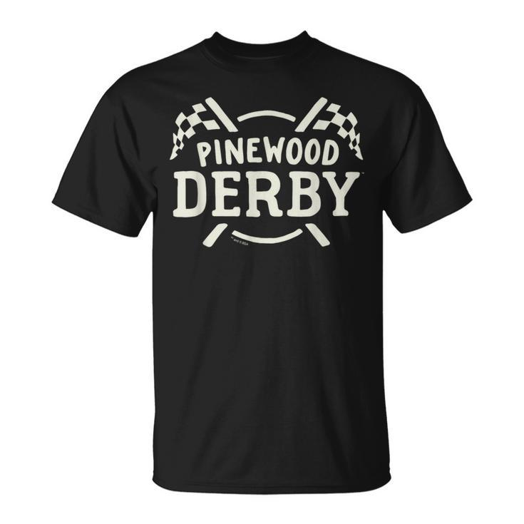 Officially Licensed Pinewood DerbyRace Flags T-Shirt