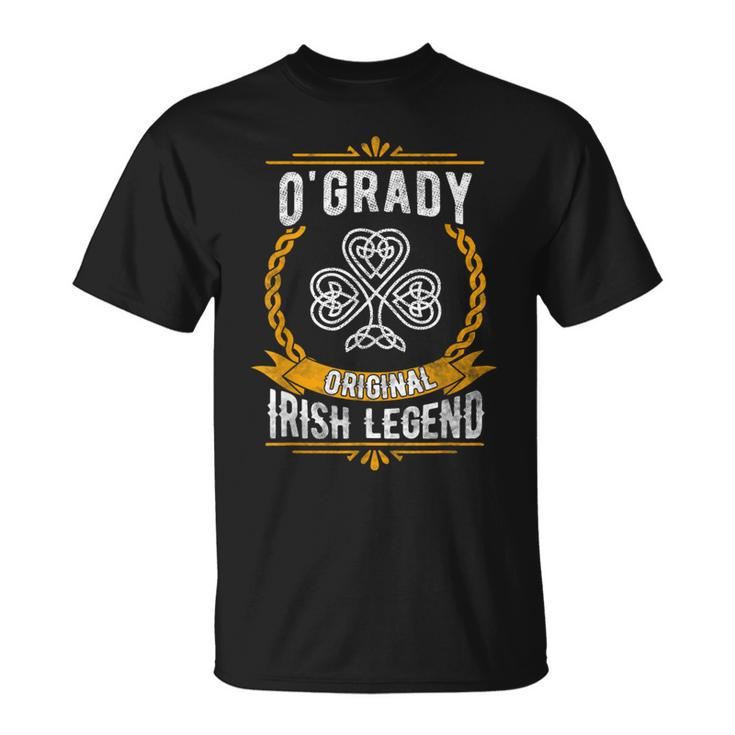 O'grady Irish Name Vintage Ireland Family Surname T-Shirt