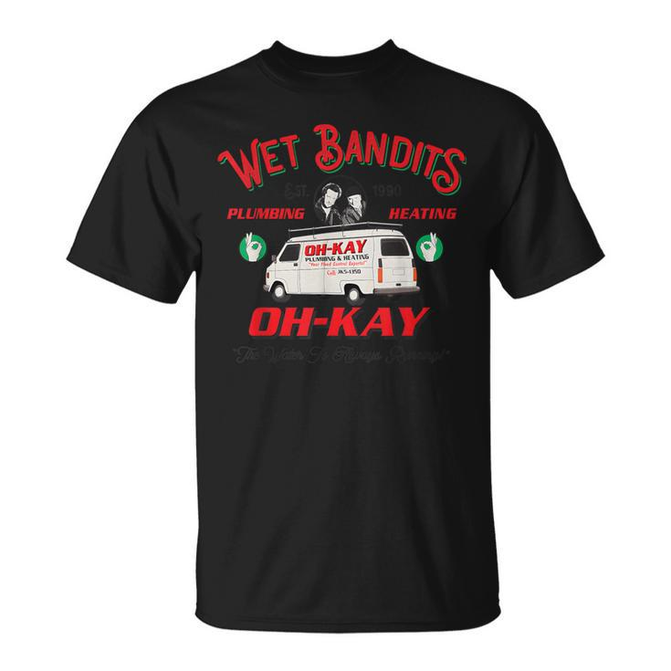 Oh Kay Bandits Plumbing And Wet Heating 90S Retro T-Shirt