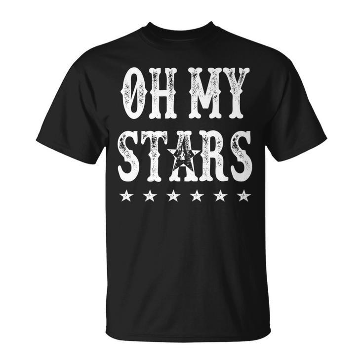 Oh My Stars 4Th Of July Patriotic T-Shirt