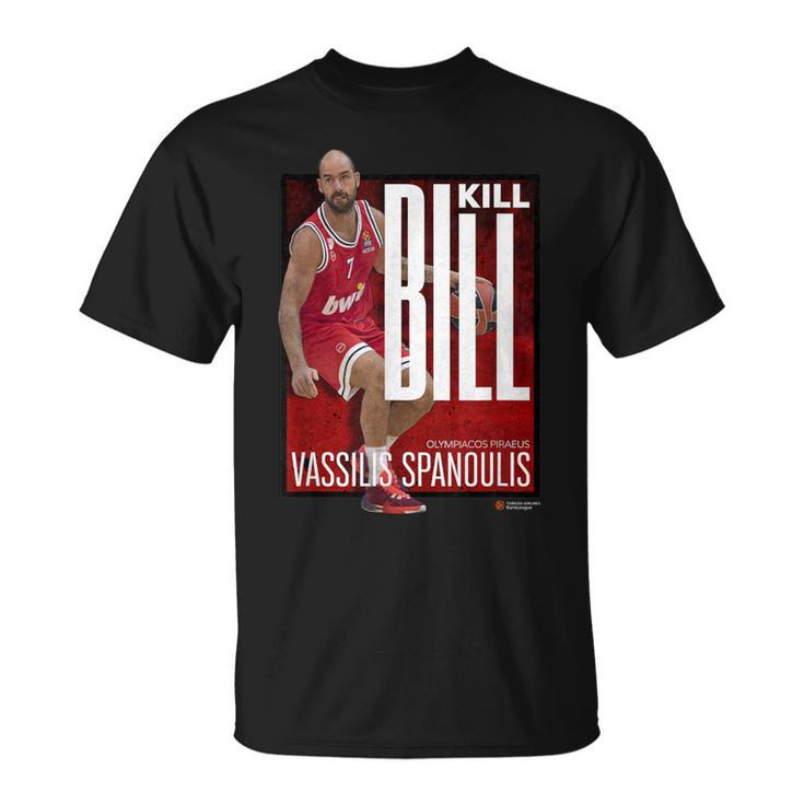 Olympiacos Piraeusassilis Spanoulis T-Shirt