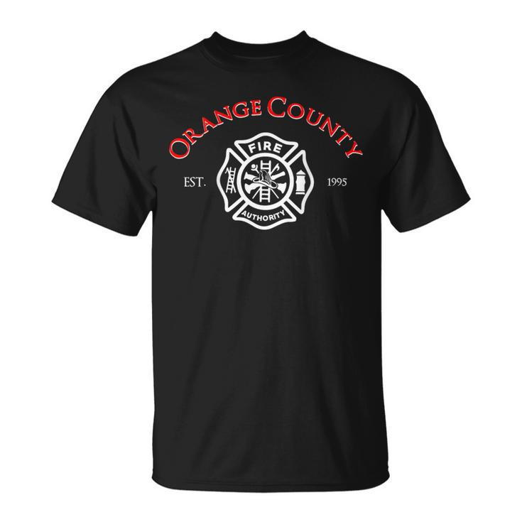 Orange County Fire Authority California Fireman Duty T-Shirt
