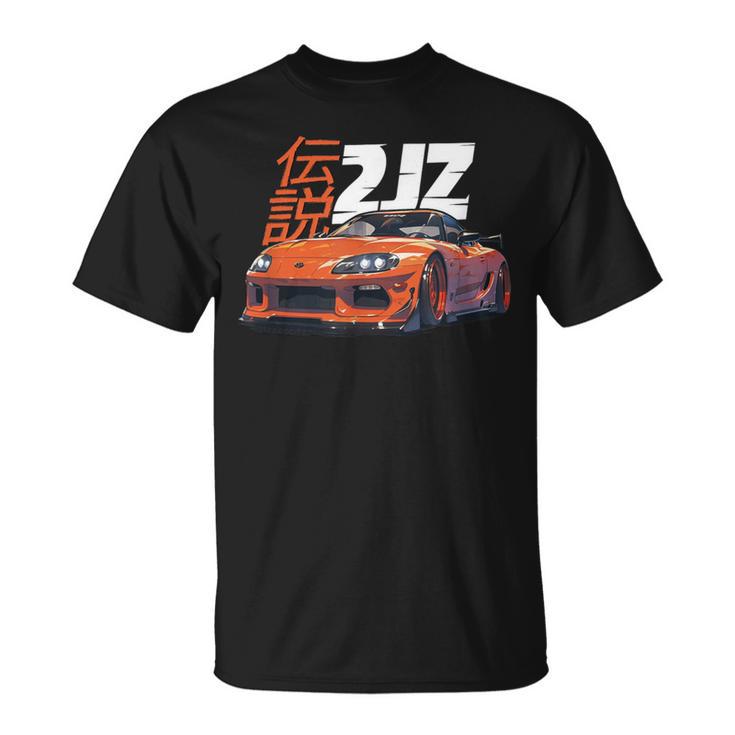 Orange Mk4 Jdm Tokyo 2Jz Supra T-Shirt