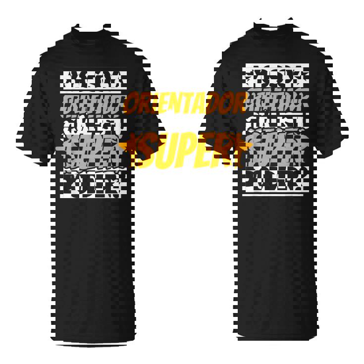 Orientador Regalos Divertidos Camiseta unisex