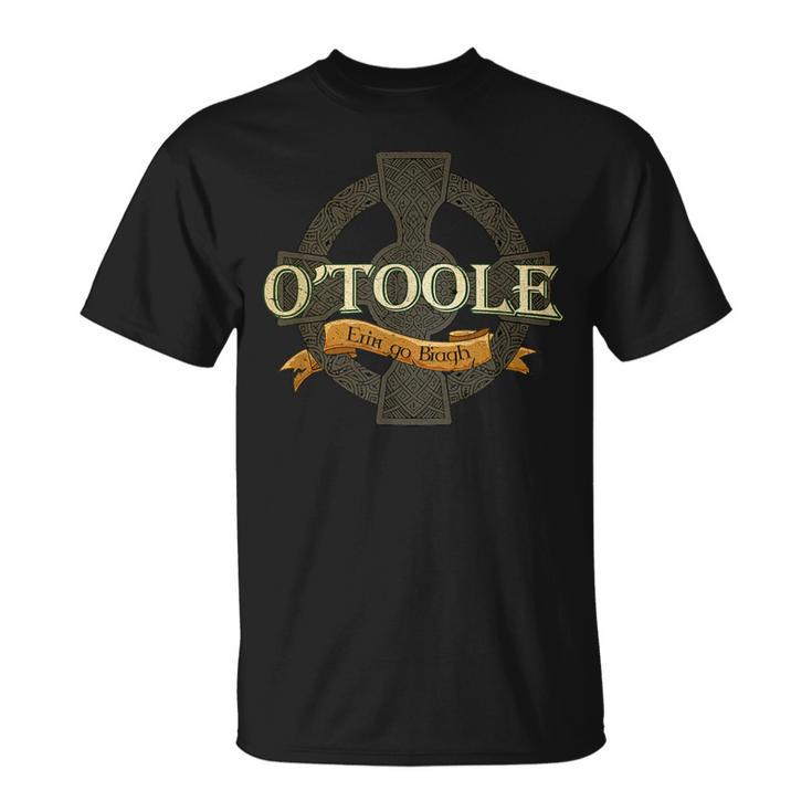 O'toole Irish Surname O'toole Irish Family Name Celtic Cross T-Shirt