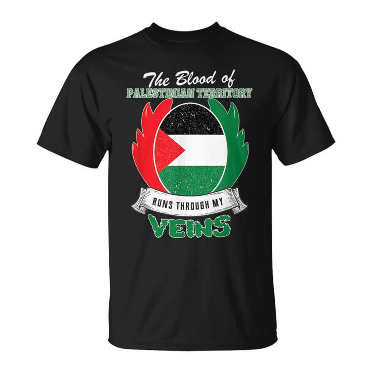 Palestinian Territory In My Veins T-Shirt