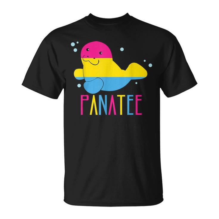 Pana Pansexual Mana Lgbt Pride Rainbow Flag Sea Animal T-Shirt