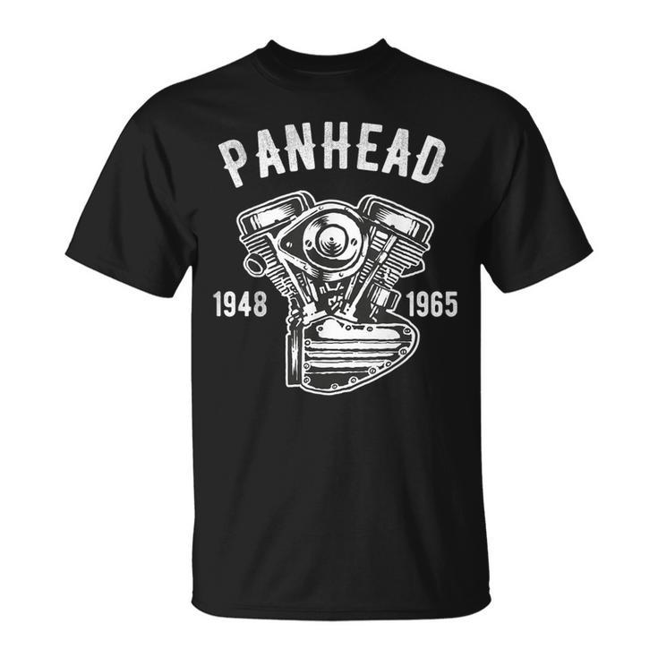 Panhead Engine 1948-1965 Motorcycles Old School Choppers T-Shirt
