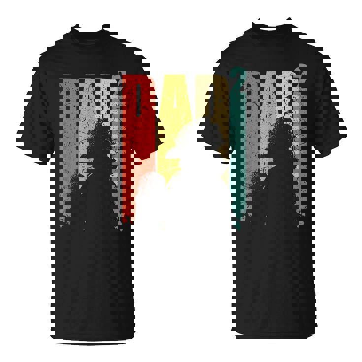 Papá Al Poder De 2 Bomberos Papa Doseces Papa Camiseta unisex