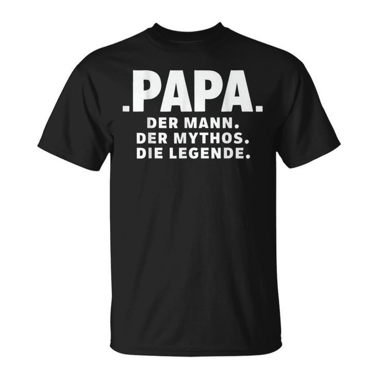 Papa Legende Füratertag Oder Geburtstag T-Shirt