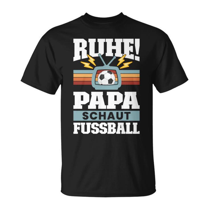 Papaater Fussball Fussball Fan Ballatertag T-Shirt